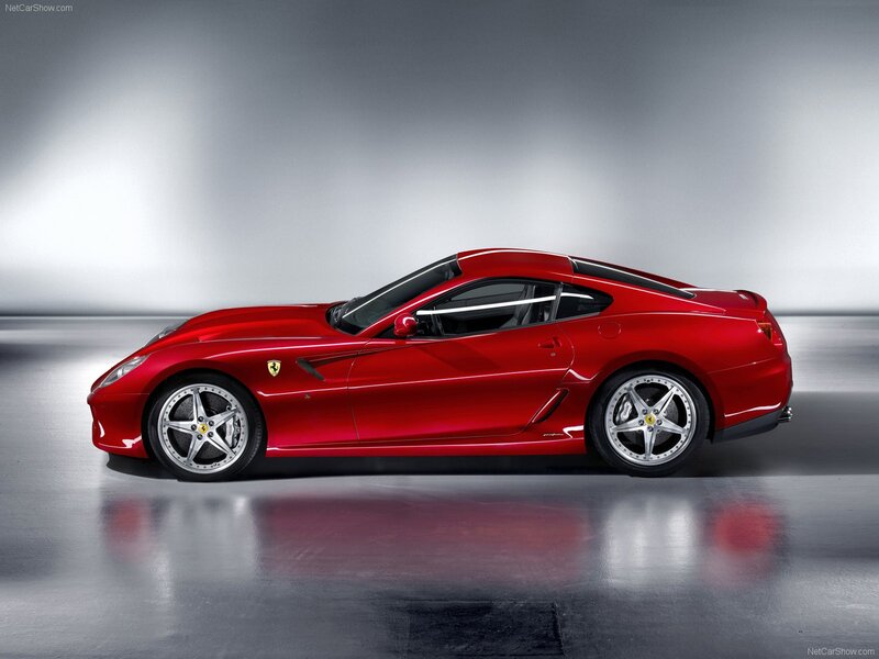 Red Ferrari 599 GTB Fiorano