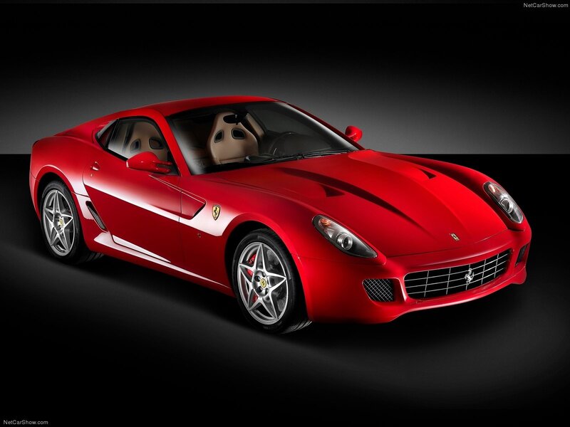 Red Ferrari 599 GTB Fiorano