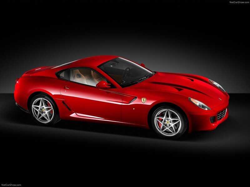 Red Ferrari 599 GTB Fiorano