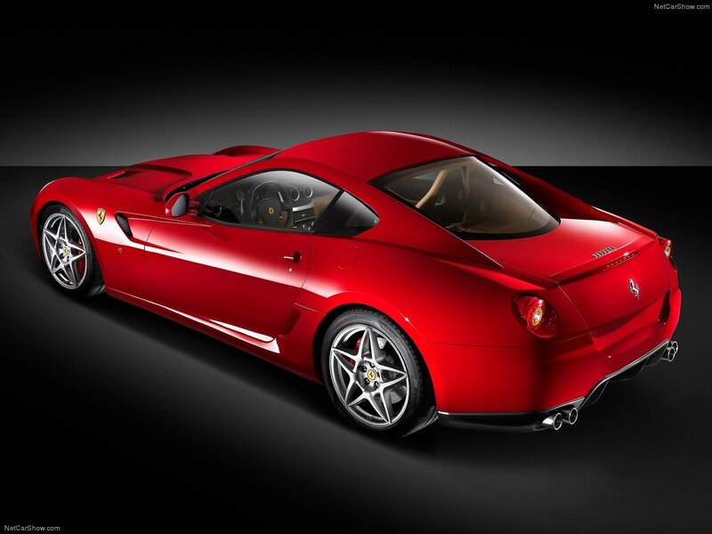 Red Ferrari 599 GTB Fiorano