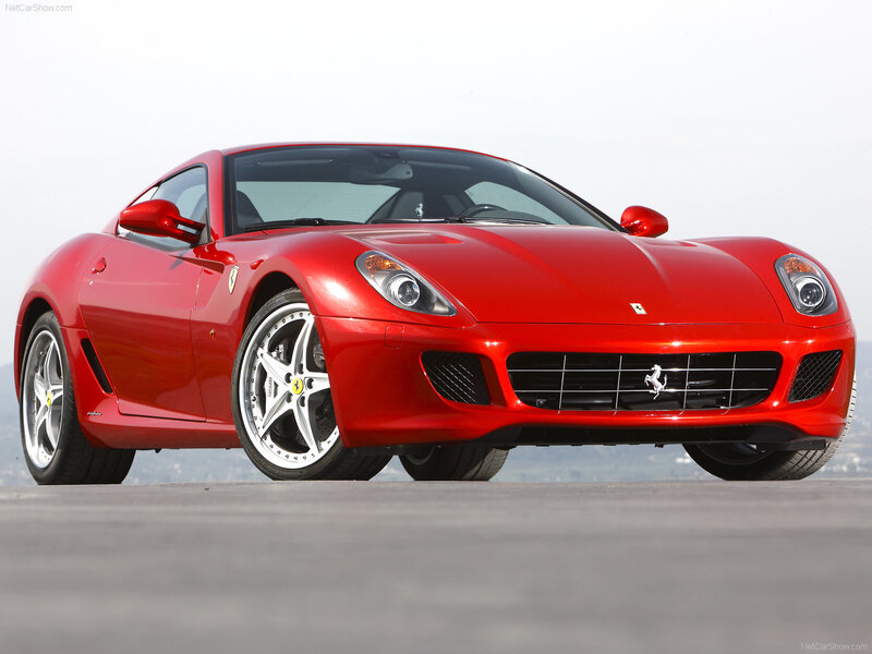Red Ferrari 599 GTB Fiorano