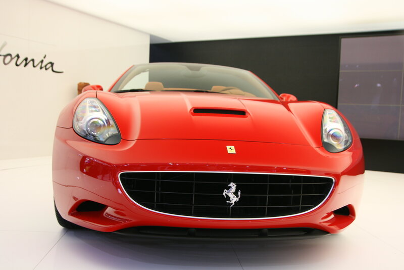 Red Ferrari California