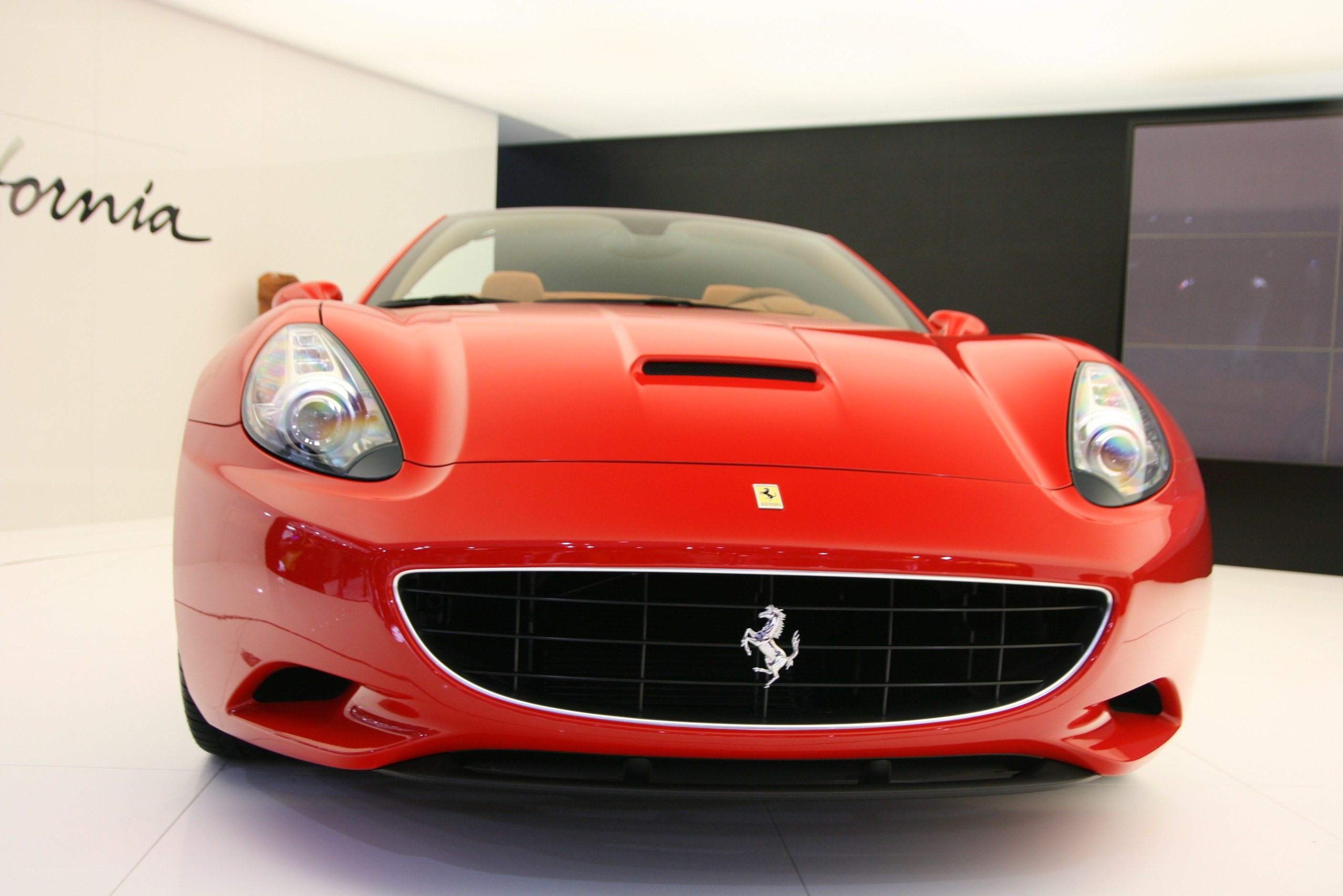 Red Ferrari California