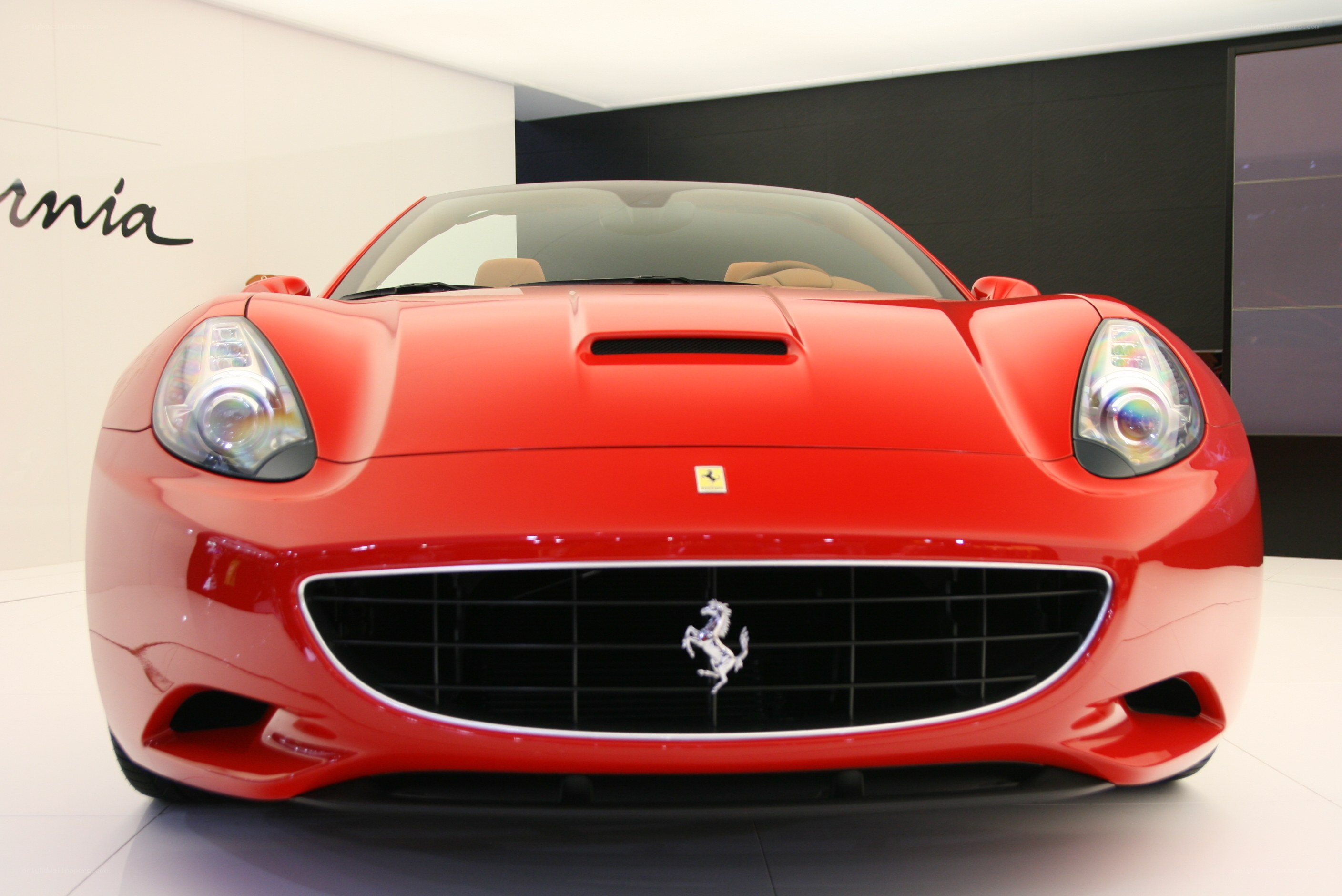Red Ferrari California