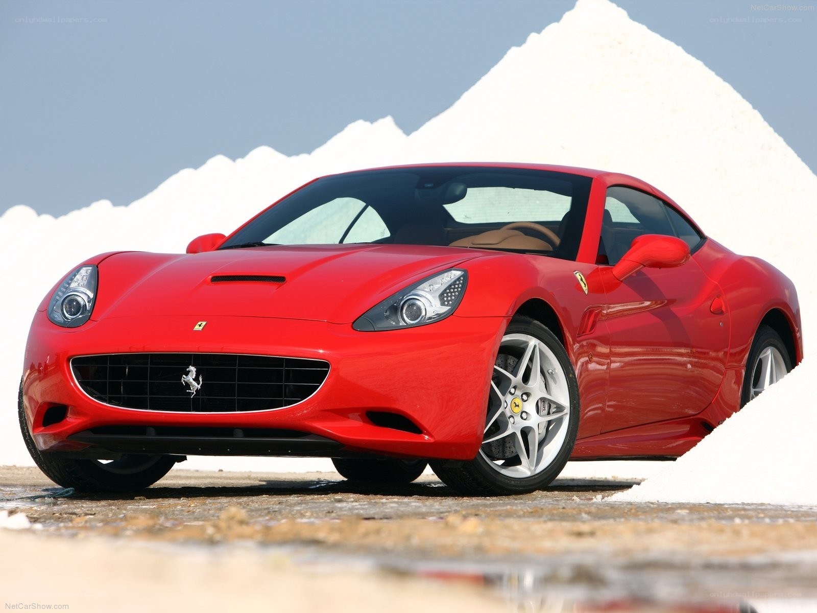 Red Ferrari California