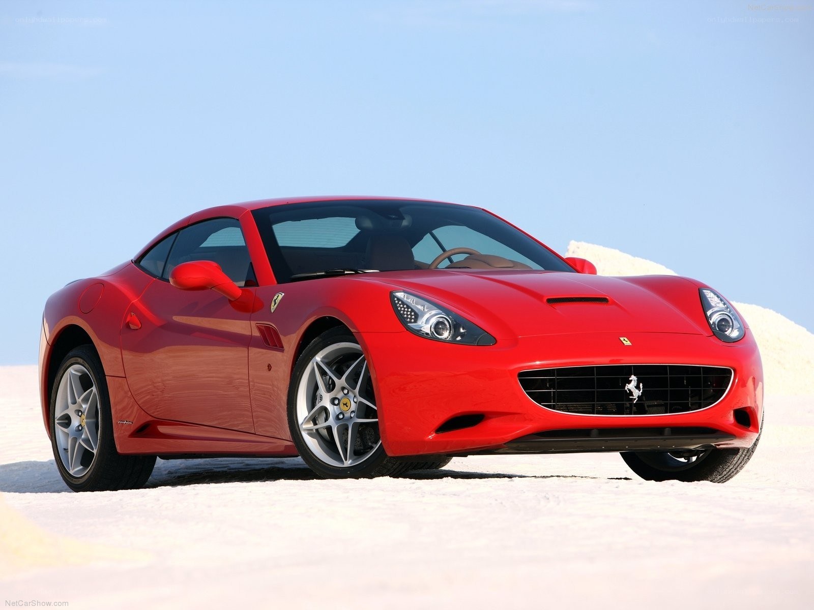 Red Ferrari California