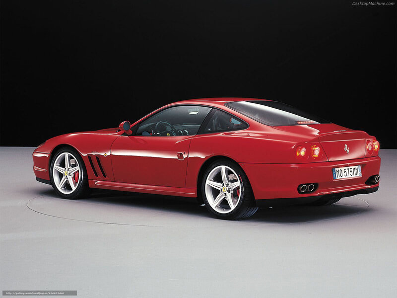 Red Ferrari Car — Dramatic, Photograph