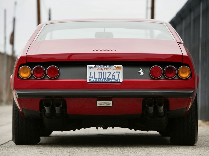 Red Ferrari Car — Neutral, Photograph, License Plate