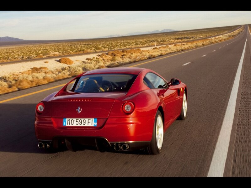 Red Ferrari Car — Open, Afternoon