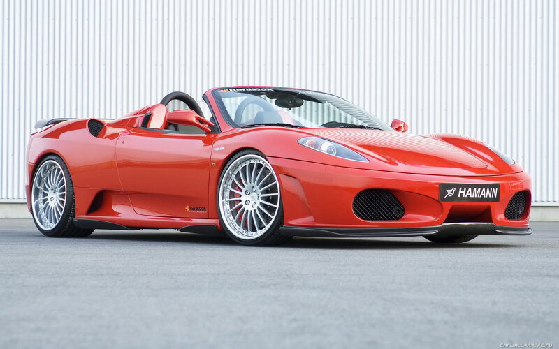 Red Ferrari Convertible — Neutral, Photograph, Car, Wheels