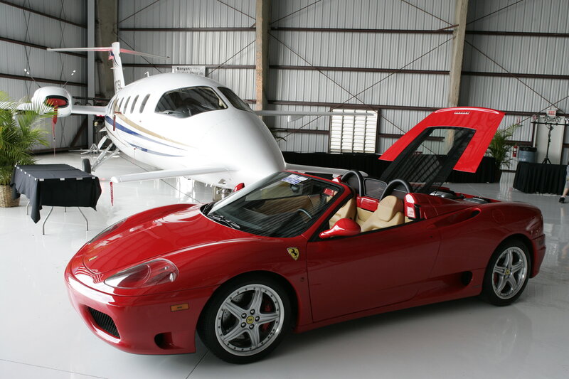 Red Ferrari Convertible — Showcase