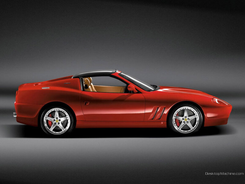 red ferrari convertible sports car