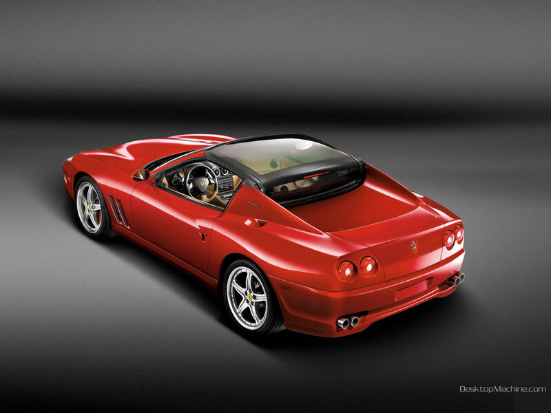 red ferrari convertible sports car