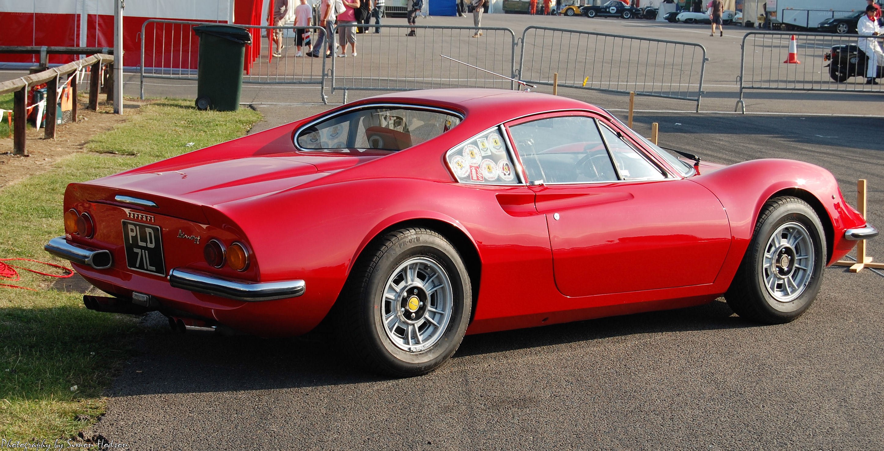 Red Ferrari Dino 246 GT