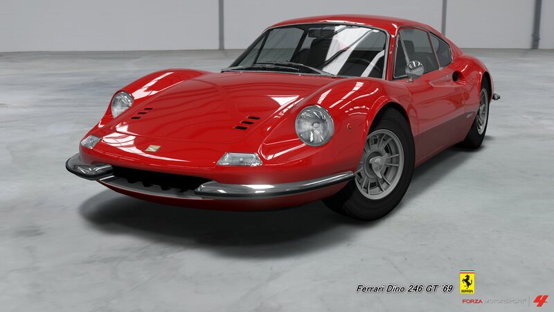 Red Ferrari Dino — Neutral