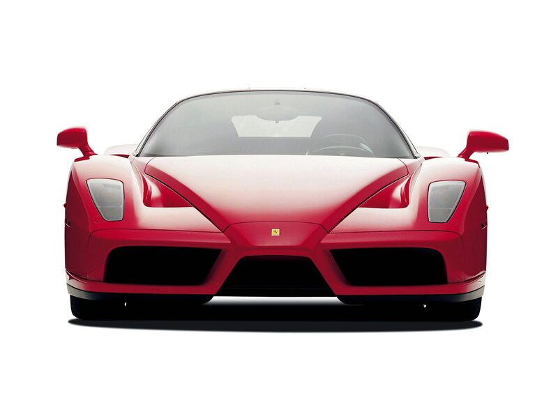 Red Ferrari Enzo — Neutral, Photograph