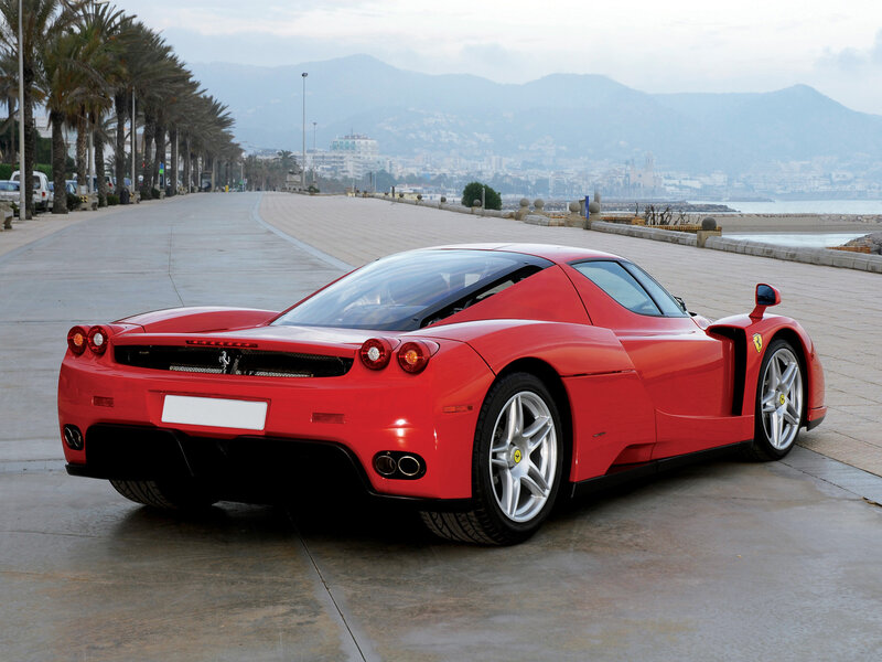 Red Ferrari Enzo — Serene