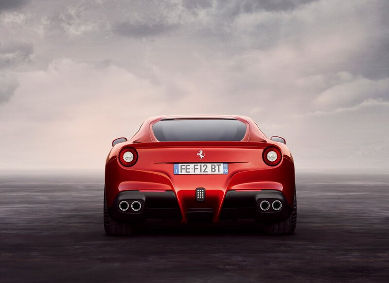 Red Ferrari F12 Berlinetta