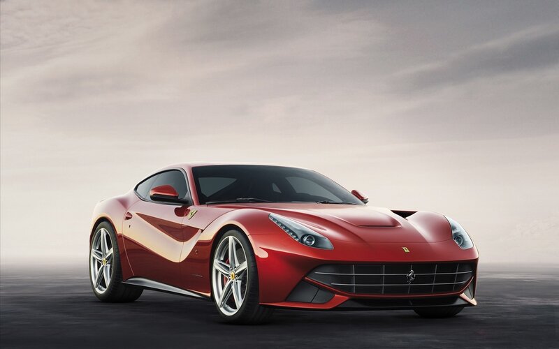 Red Ferrari F12 Berlinetta