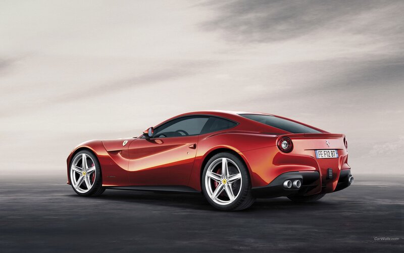 Red Ferrari F12 Berlinetta