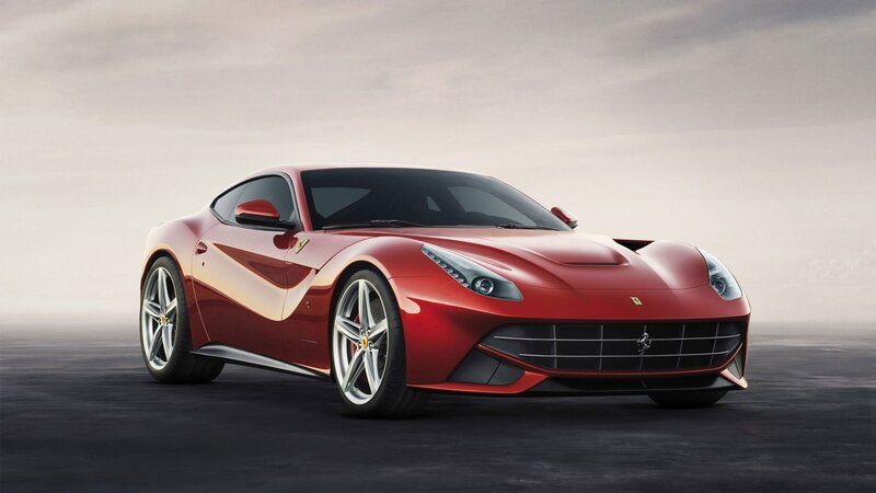Red Ferrari F12 Berlinetta