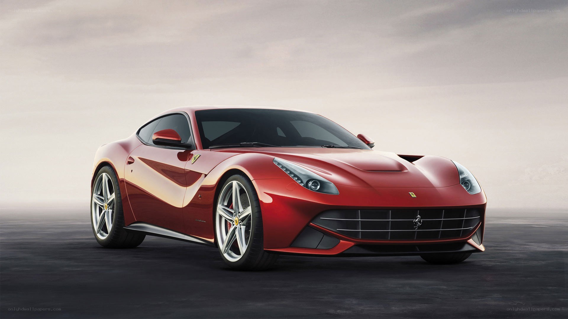 Red Ferrari F12 Berlinetta