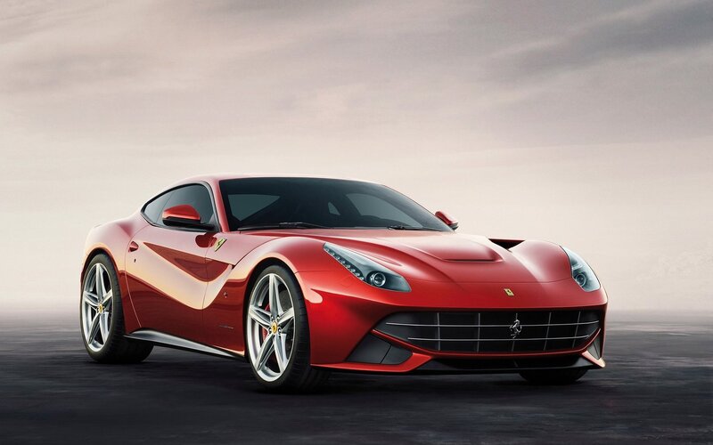 Red Ferrari F12 Berlinetta