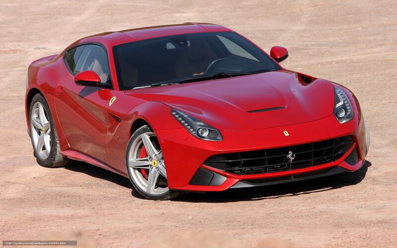Red Ferrari F12 Berlinetta