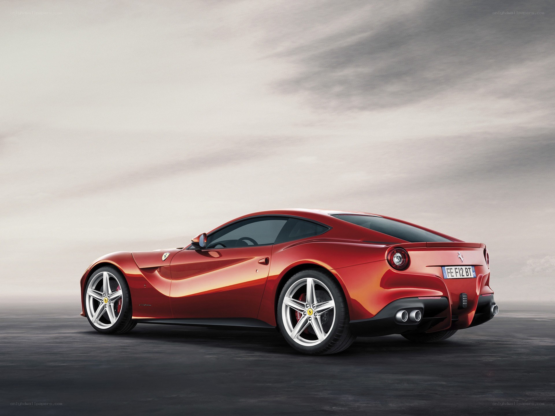 Red Ferrari F12berlinetta