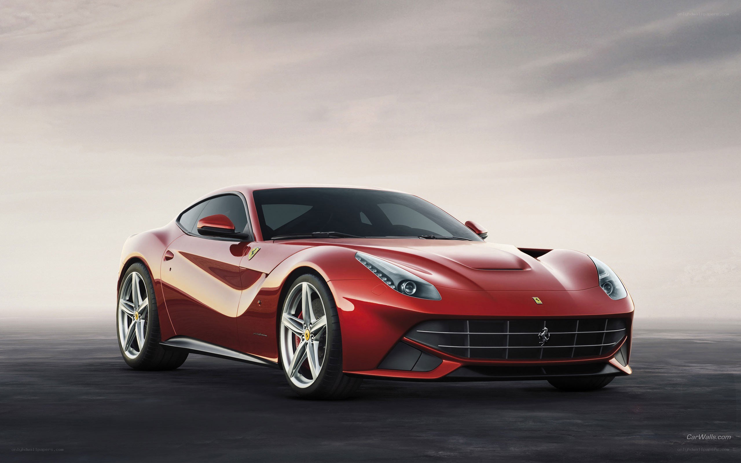 Red Ferrari F12berlinetta