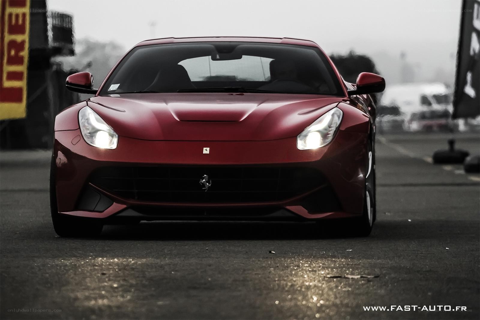 Red Ferrari F12berlinetta