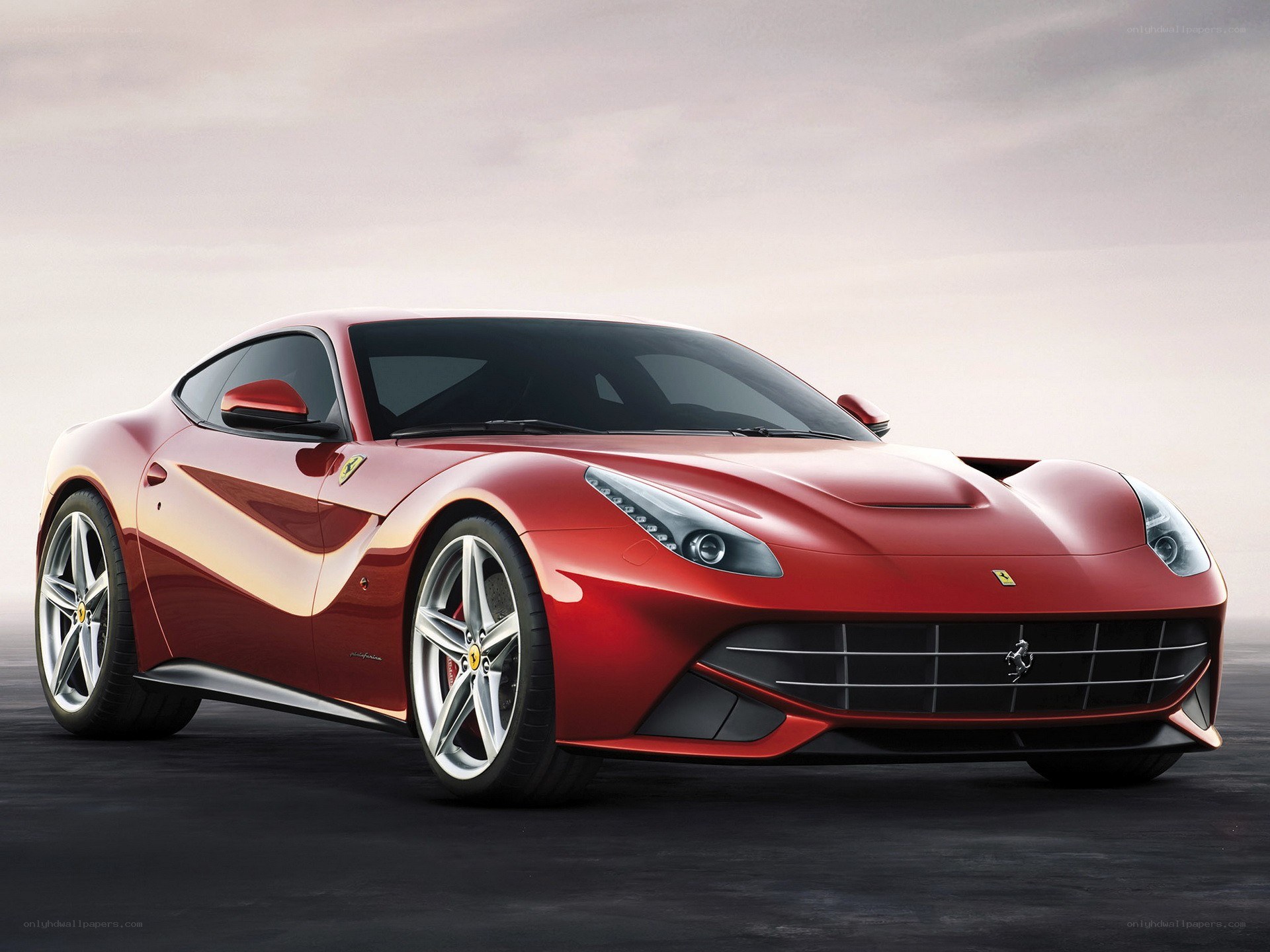 Red Ferrari F12berlinetta