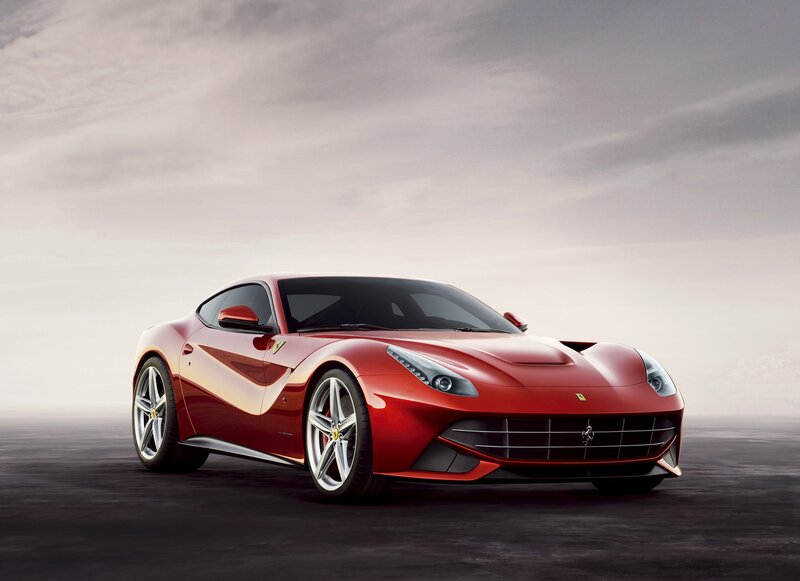 Red Ferrari F12berlinetta