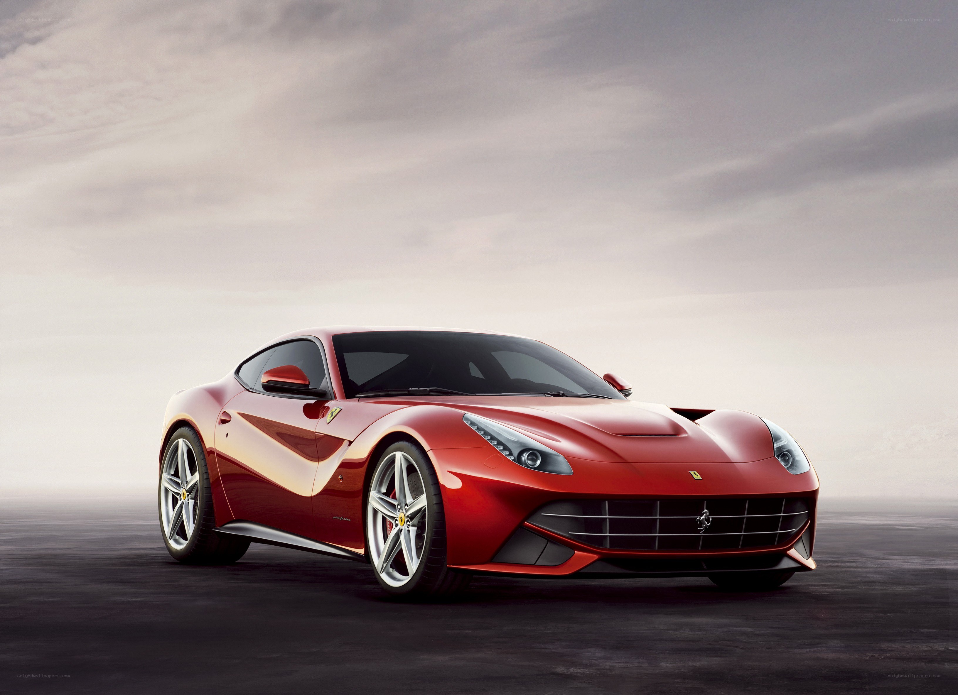 Red Ferrari F12berlinetta