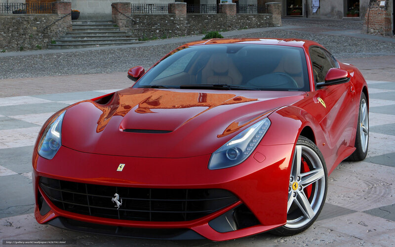 Red Ferrari F12berlinetta — Calm, Afternoon