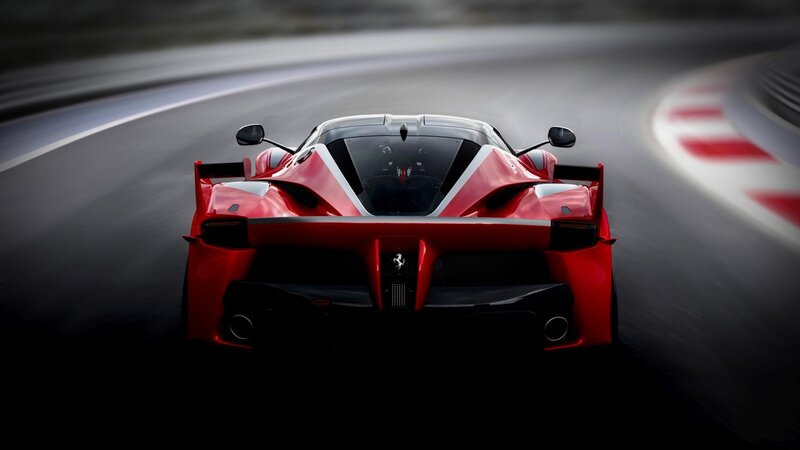 Red Ferrari F12tdf