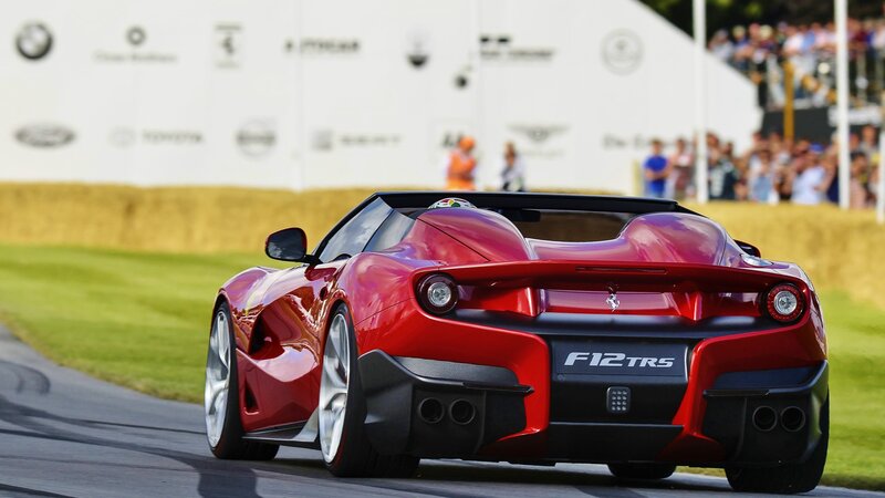 Red Ferrari F12trs