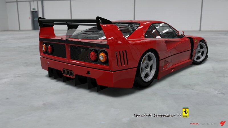 Red Ferrari F40 Car — Neutral
