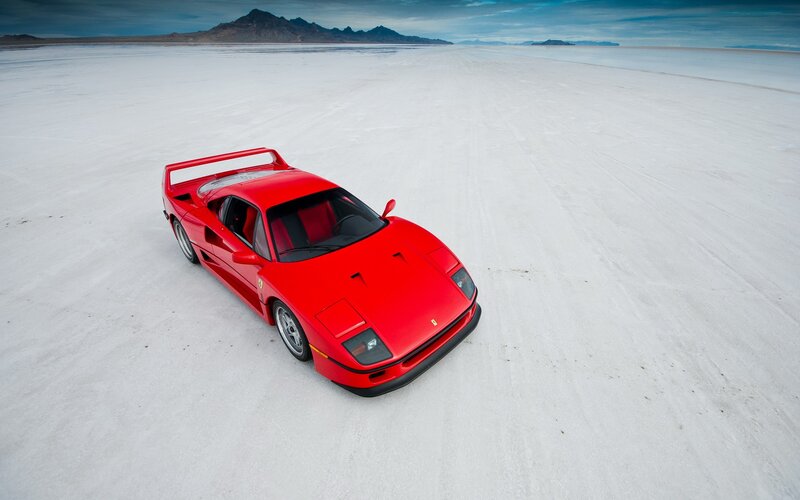 Red Ferrari F40 — Photograph