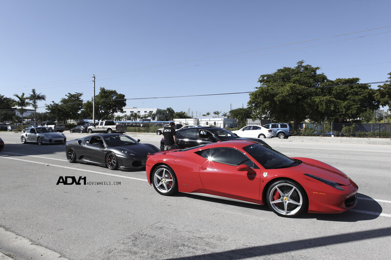 Red Ferrari F430 — Bright