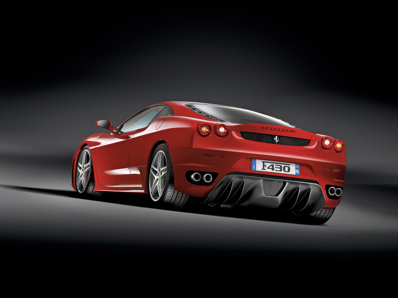 Red Ferrari F430 — Dramatic, Photograph, Car