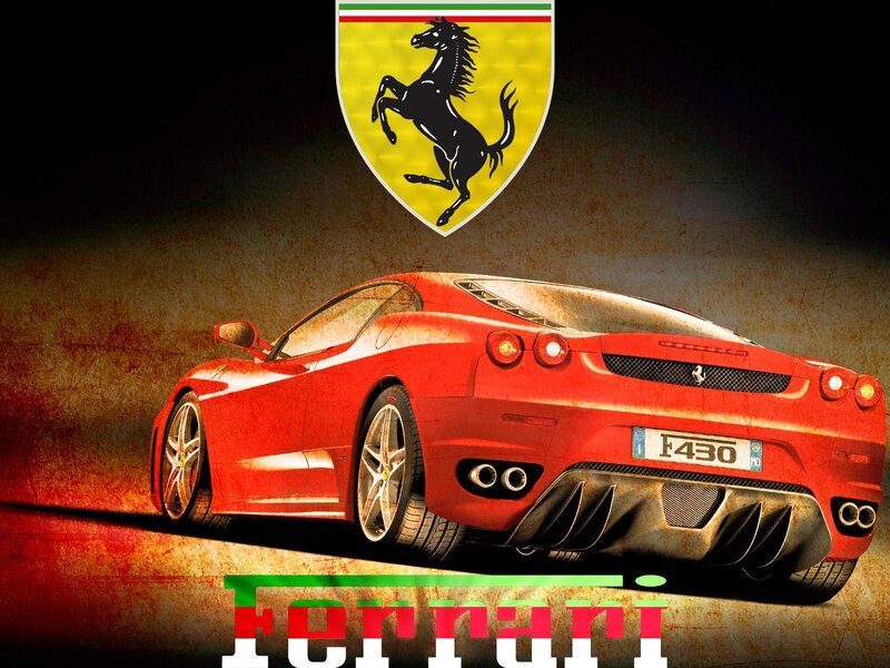 Red Ferrari F430 — Dramatic