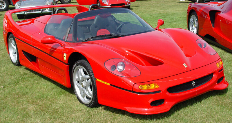 Red Ferrari F50 — Calm, Afternoon