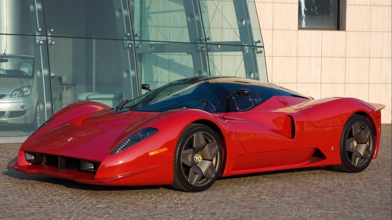 Red Ferrari F50 — Dramatic