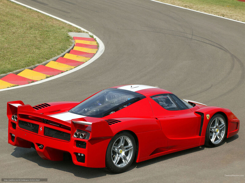 Red Ferrari F50 — Dynamic, Afternoon, Photograph