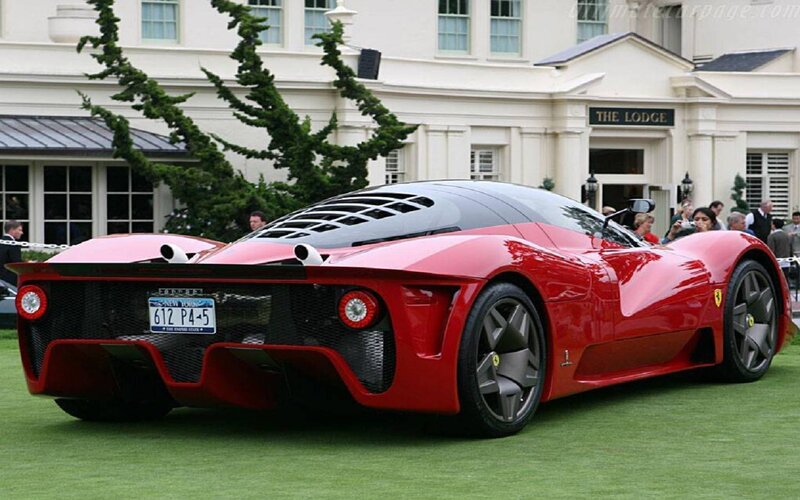 Red Ferrari F50 — Formal, Afternoon