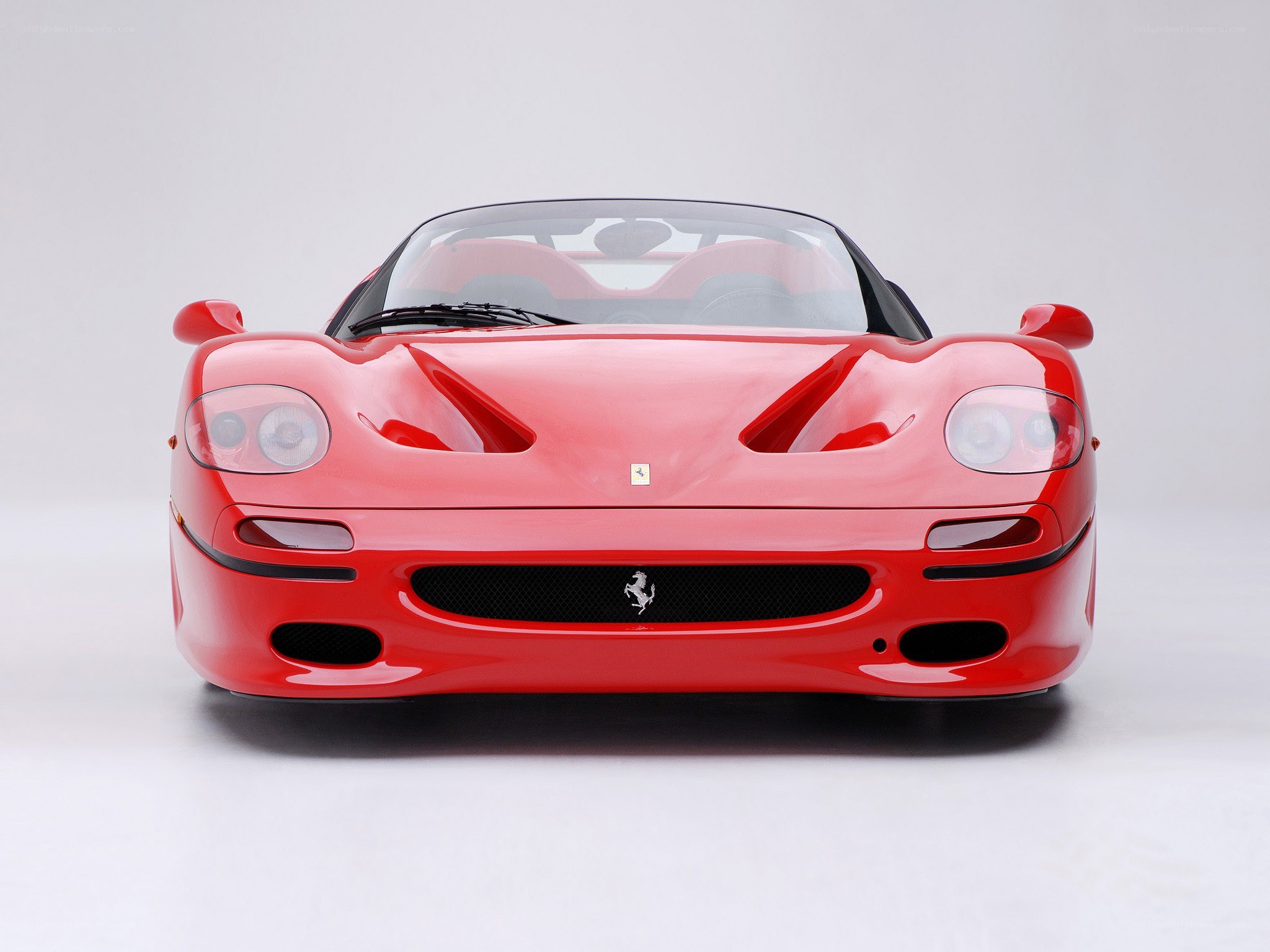 Red Ferrari F50 front view