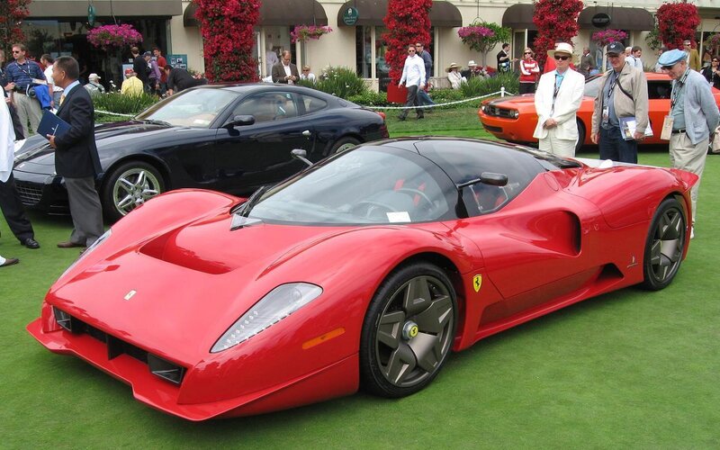 Red Ferrari F50 — Outdoor