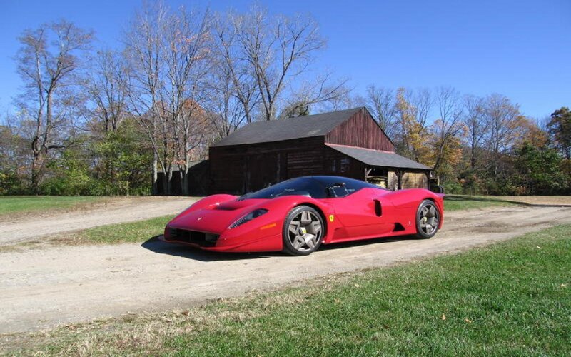 Red Ferrari F50 — Serene