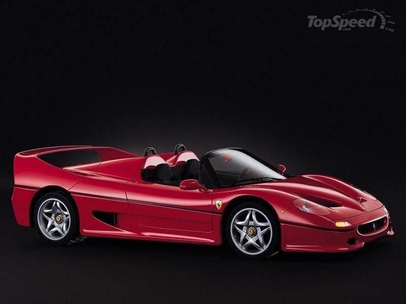 Red Ferrari F50